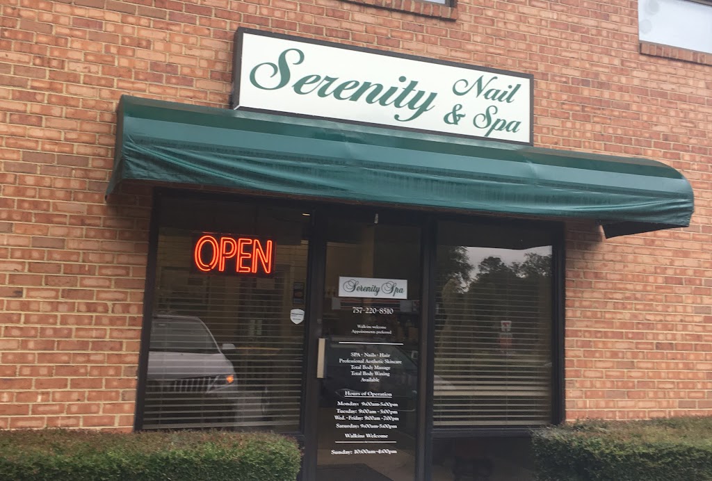 Serenity Spa | 1781 Jamestown Rd, Williamsburg, VA 23185, USA | Phone: (757) 220-8510