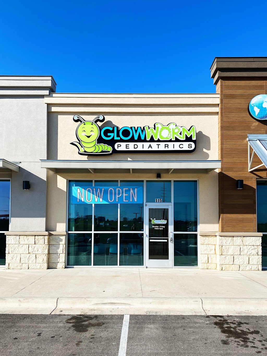 Glowworm Pediatrics | 2100 Muirfield Bend Dr Suite 115, Hutto, TX 78634, USA | Phone: (512) 861-9327