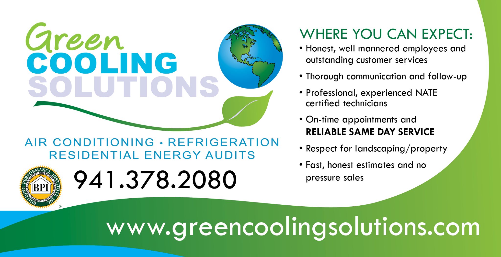 Green Cooling Solutions | 1743 Independence Blvd Suite D1 & D2, Sarasota, FL 34234, United States | Phone: (941) 378-2080