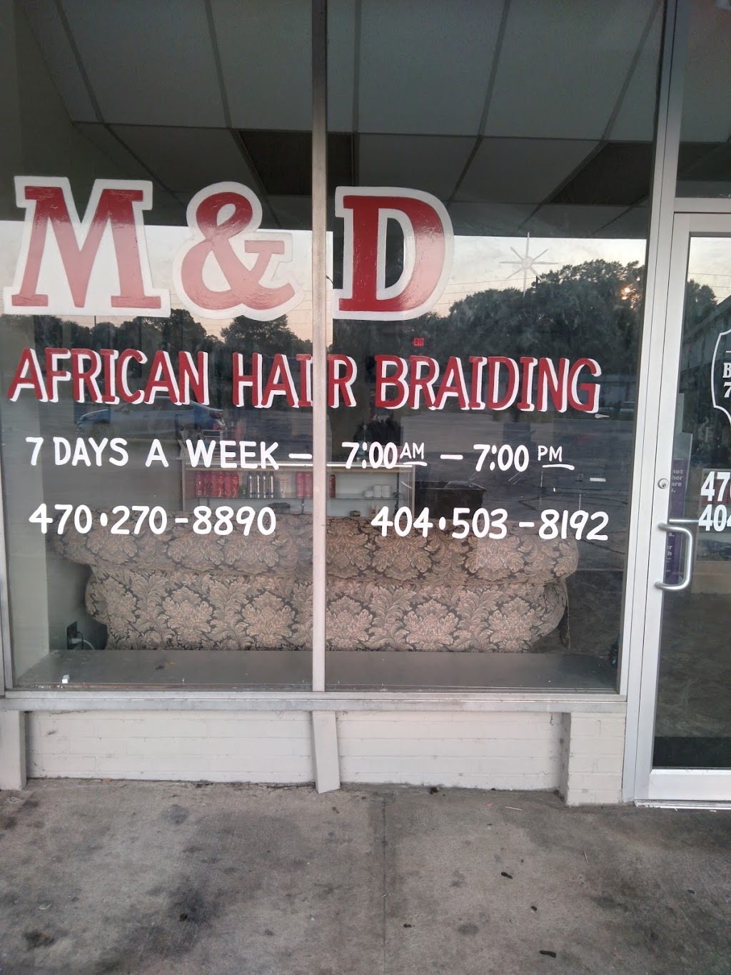 M & D Hair Braiding | 4693 Jonesboro Rd, Forest Park, GA 30297, USA | Phone: (470) 270-8890