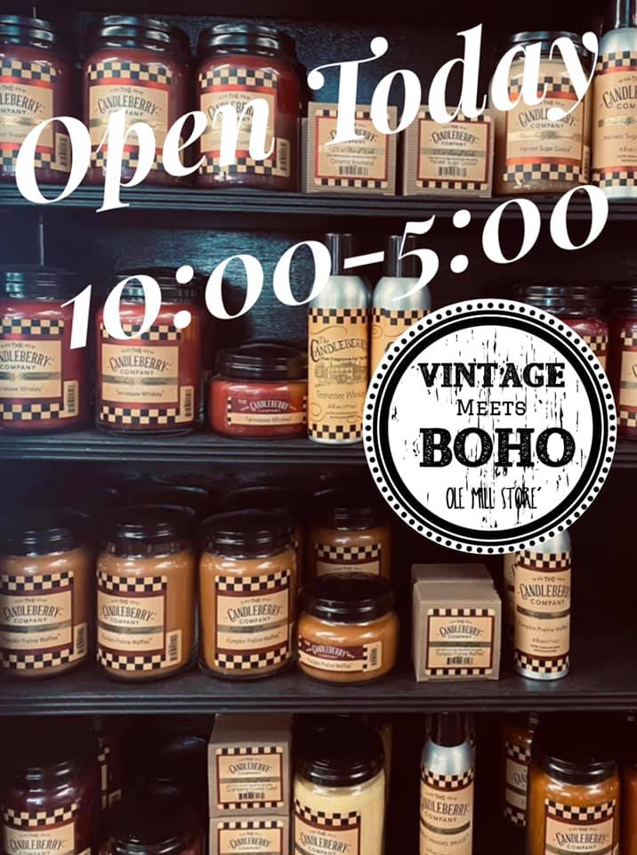 Vintage Meets Boho @ The Ole Mill | 126 N High St, Mt Orab, OH 45154, USA | Phone: (937) 444-3344