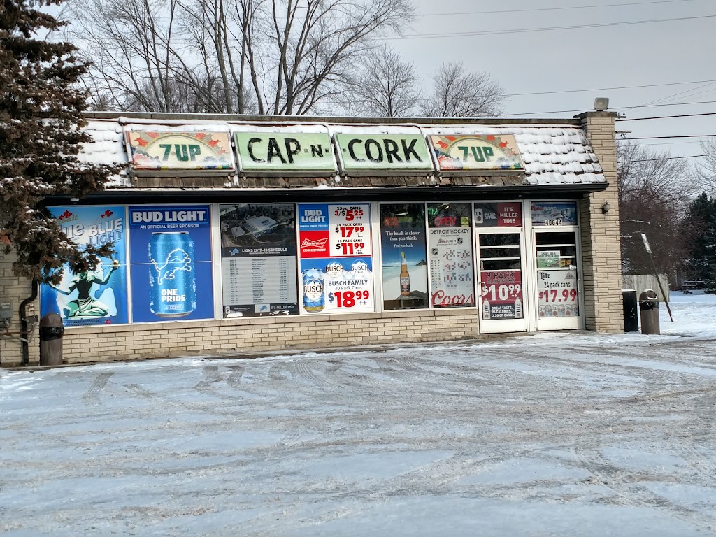 Cap N Cork | 40644 Five Mile Rd, Plymouth, MI 48170, USA | Phone: (734) 420-0055