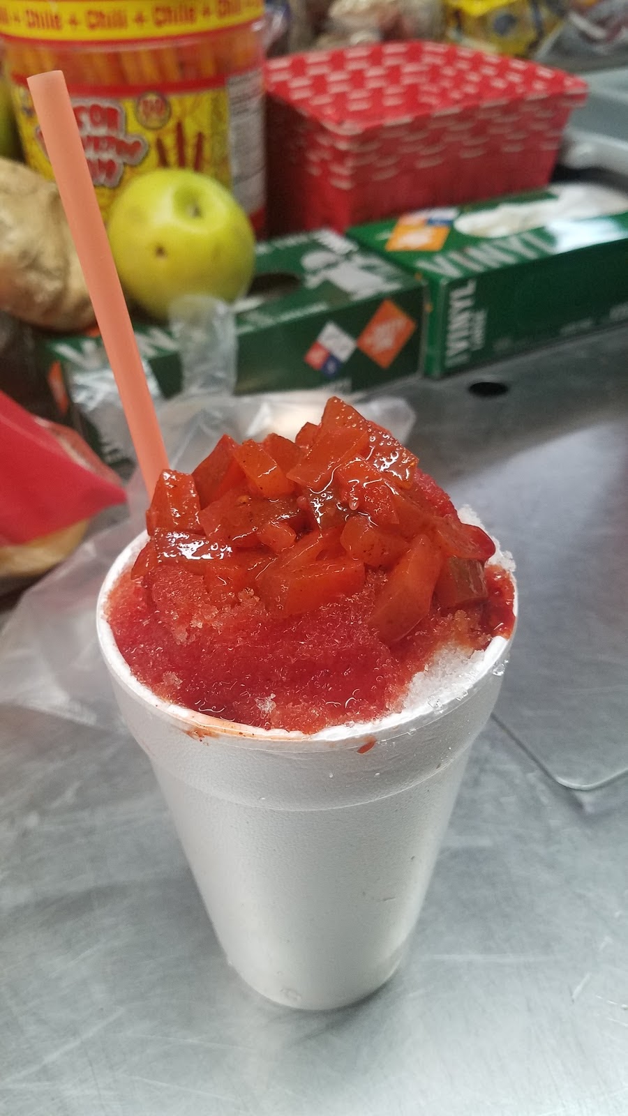 Cuauhtli Mexican Snacks and Snow Cones | 1509 W 2nd Ave, Corsicana, TX 75110, USA | Phone: (903) 519-8056