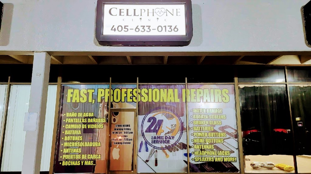 CELLPHONE CLINIC REPAIR | 1121 SW 59th St, Oklahoma City, OK 73109, USA | Phone: (405) 633-0136