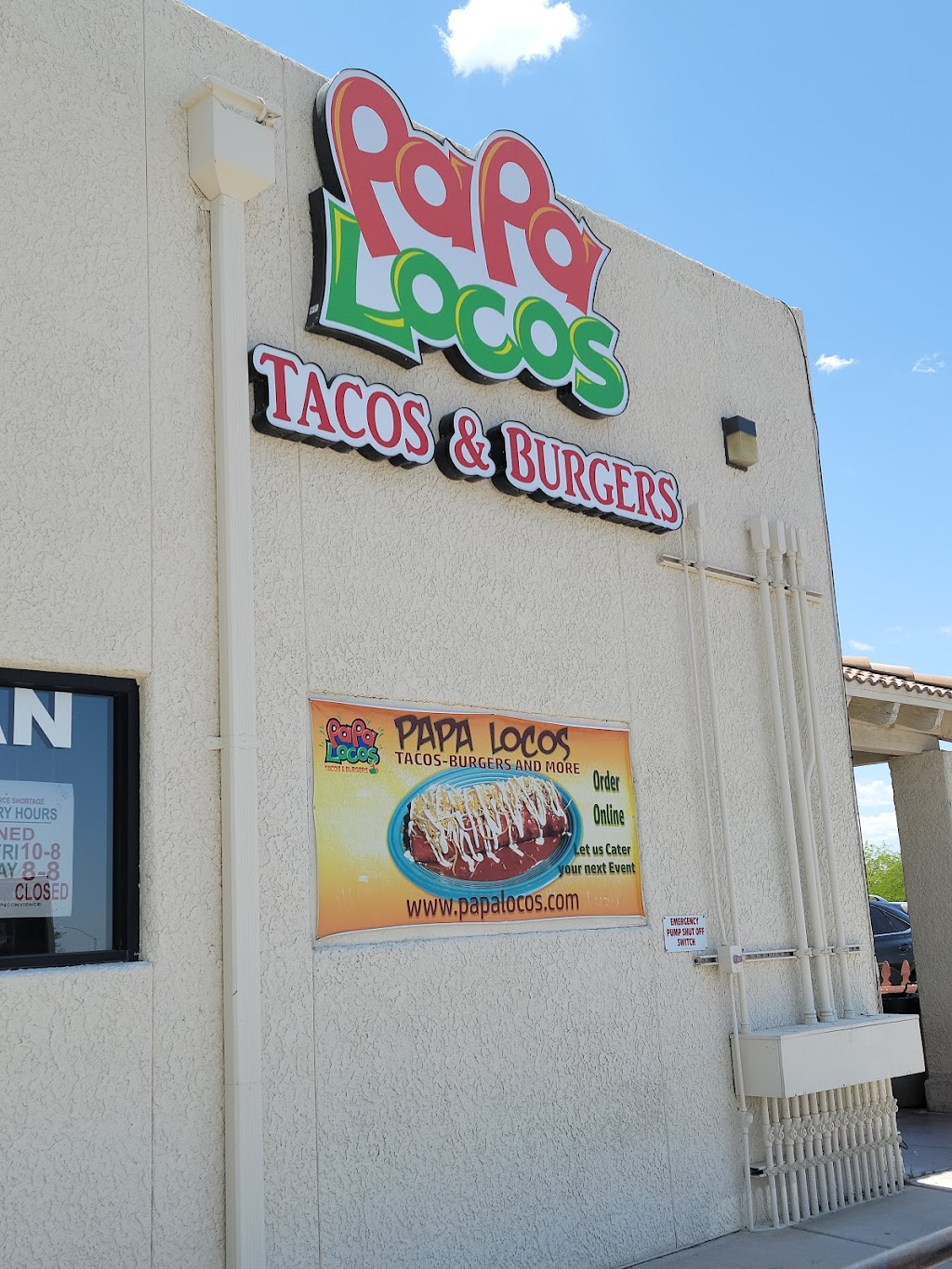 Papa Locos Tacos and Burgers | 8201 S Rita Rd, Tucson, AZ 85747, USA | Phone: (520) 663-3333