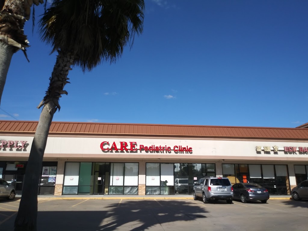 CARE Pediatric Clinic | 6918 Wilcrest Dr B, Houston, TX 77072, USA | Phone: (832) 770-9069