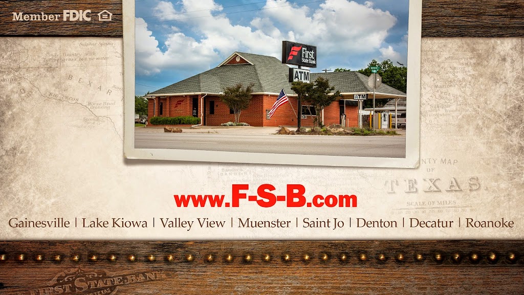 First State Bank | 519 E Division St, Muenster, TX 76252, USA | Phone: (940) 759-2218