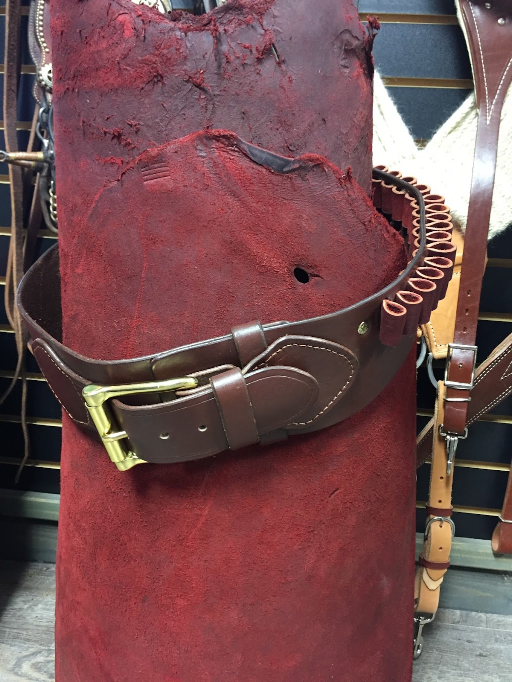Longhorn Leather Company | 202 W Main St, Jones, OK 73049, USA | Phone: (405) 343-7188