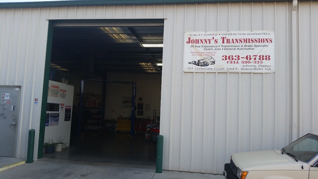 Johnnys Transmission | 101 Coremark Ct F, Bakersfield, CA 93307, USA | Phone: (661) 363-6788