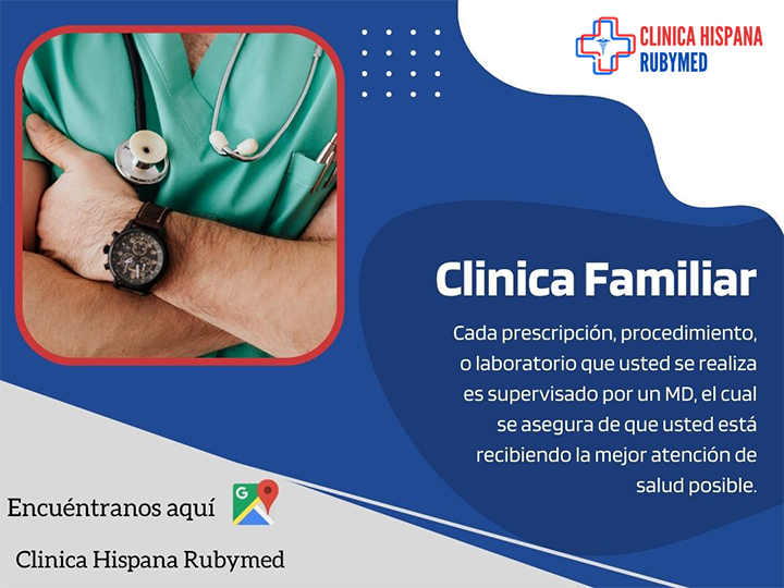 Clinica Hispana Rubymed - Katy | 5304 E 5th St Ste 113, Katy, TX 77493, United States | Phone: (346) 818-3196