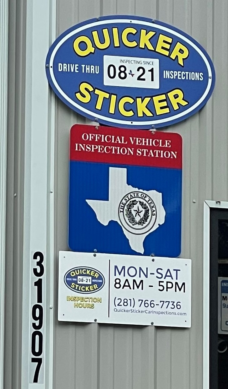 Quicker Sticker | 31907 FM2978, Magnolia, TX 77354, USA | Phone: (281) 766-7736