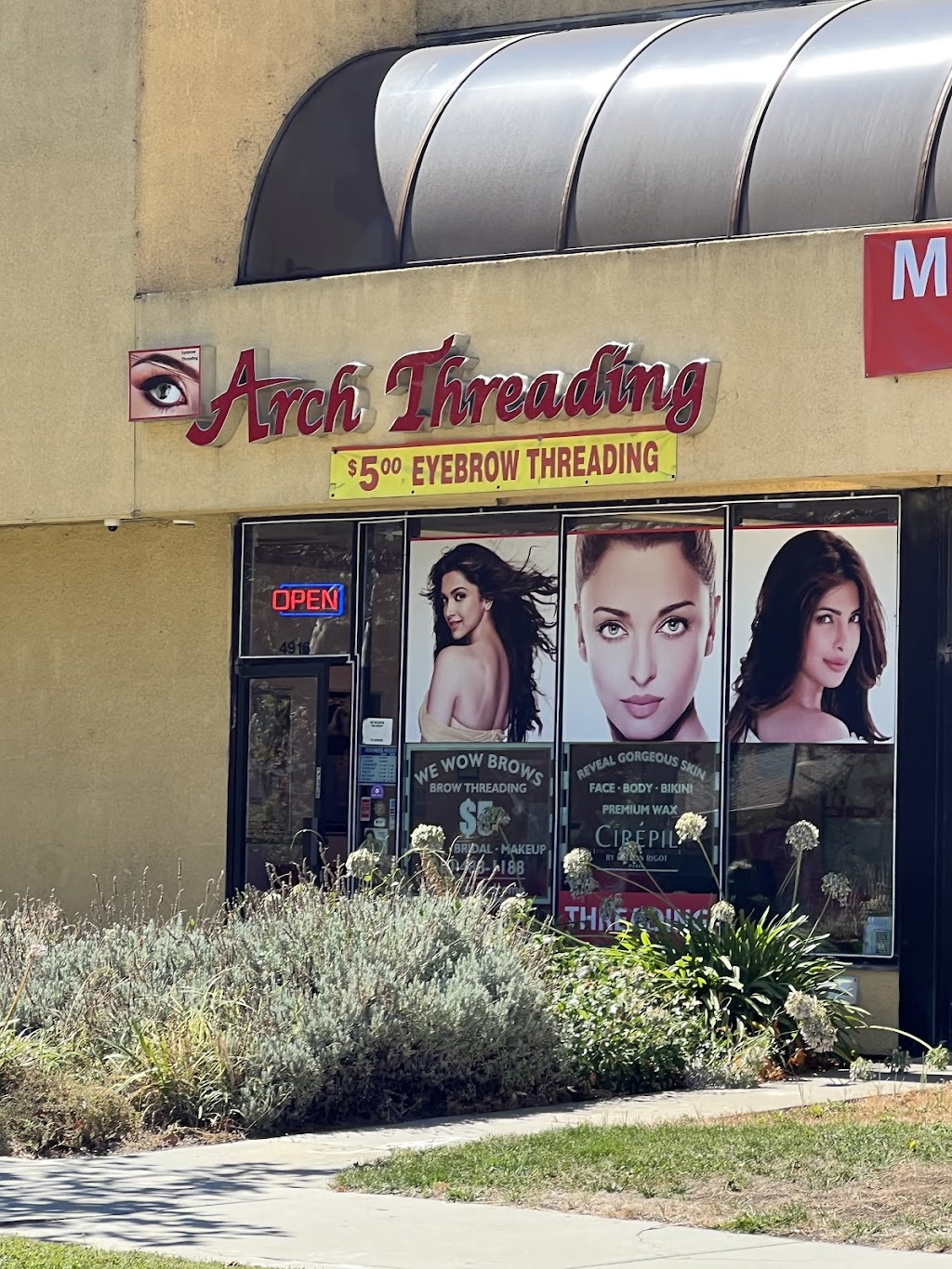 Arch Threading & Wax Center | 4916 Paseo Padre Pkwy, Fremont, CA 94555, USA | Phone: (510) 488-1188