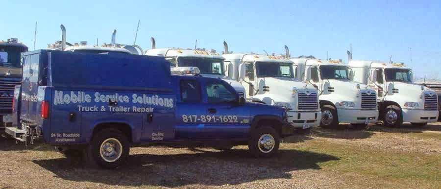 A Mobile truck and trailer repair Co. | 6995 Bennett Lawson Rd, Mansfield, TX 76063, USA | Phone: (817) 891-1622