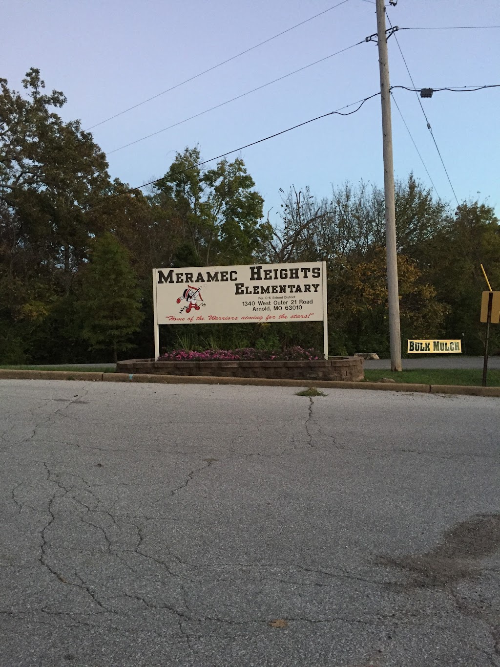 Meramec Heights Elementary School | 1340 W Outer 21 Rd, Arnold, MO 63010, USA | Phone: (636) 296-4385