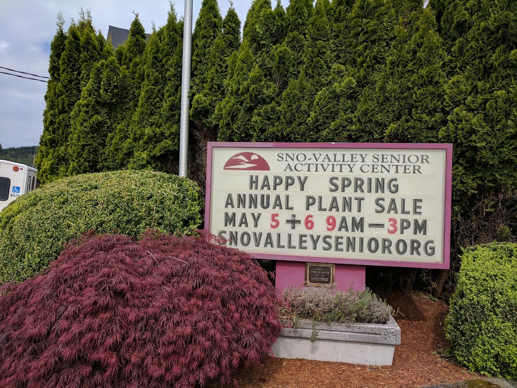 Sno-Valley Senior Center | 4610 Stephens Ave, Carnation, WA 98014, USA | Phone: (425) 333-4152