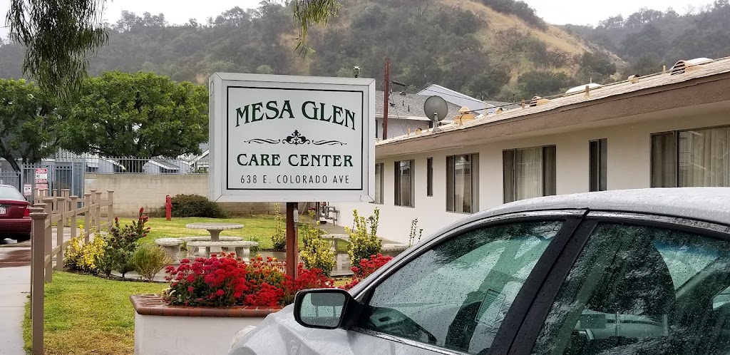 Mesa Glen Care Center | 638 E Colorado Ave, Glendora, CA 91740, USA | Phone: (626) 963-6091