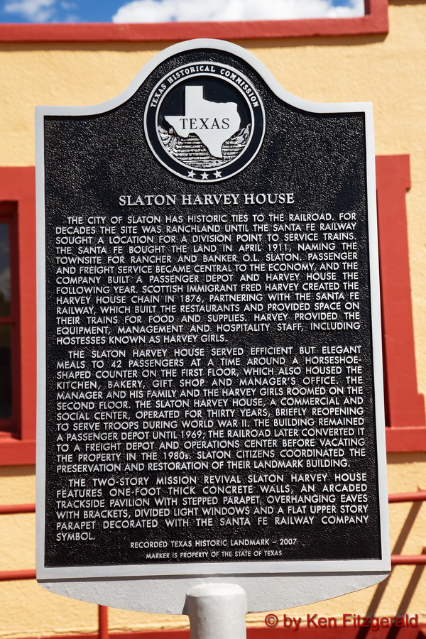 Slaton Harvey House | 400 Railroad Ave, Slaton, TX 79364, USA | Phone: (806) 828-5900