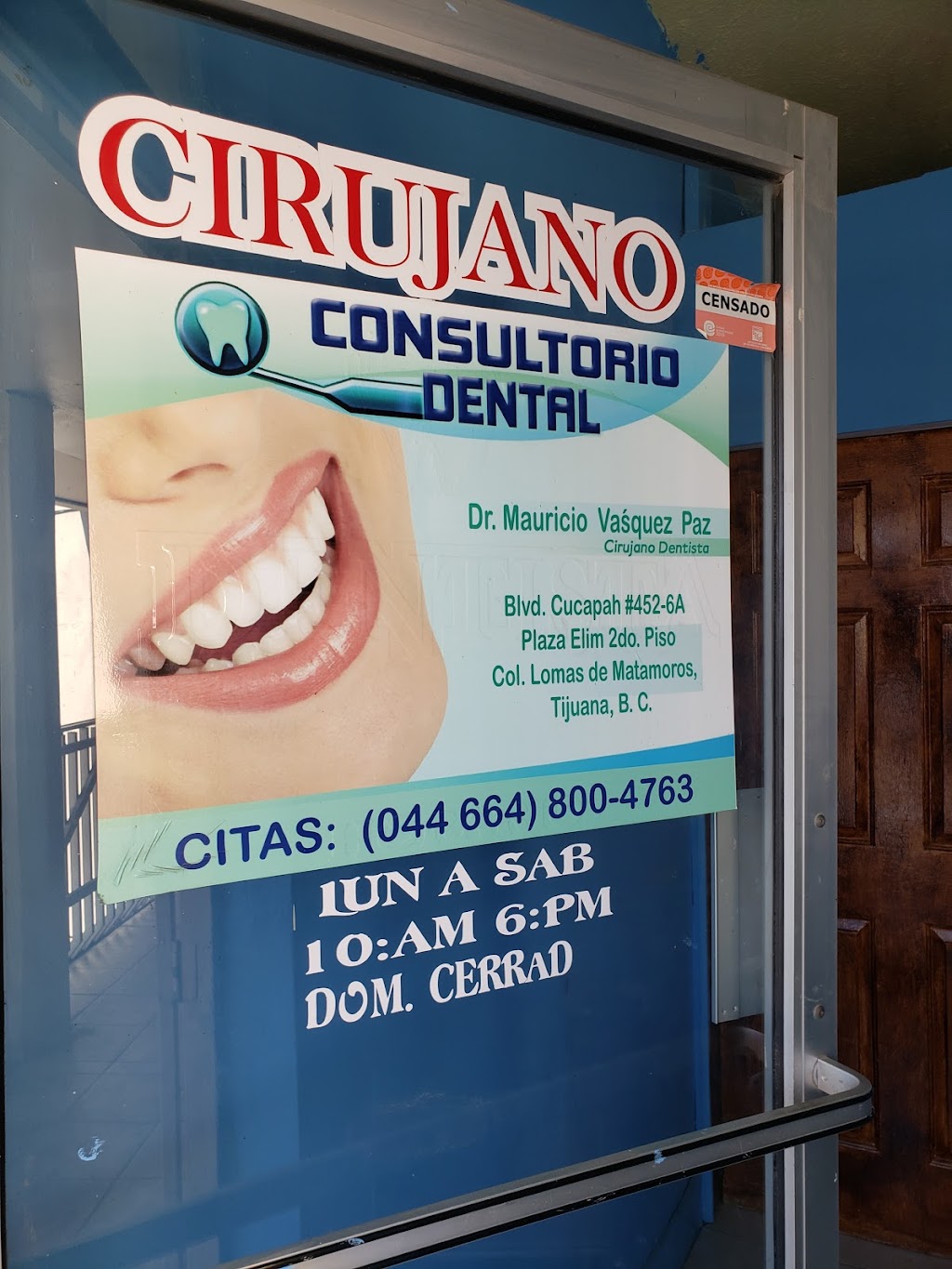 Consultorio Dental - Dr. Mauricio Vázquez Paz | Granjas Familiares del Matamoros, 22203 Tijuana, B.C., Mexico | Phone: 664 800 4763