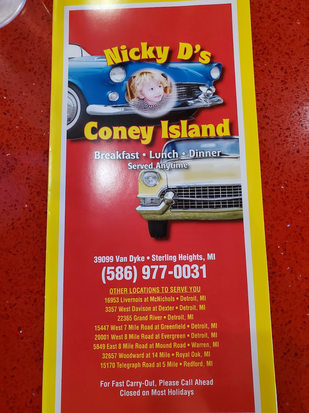 Nicky D’s Coney Island | 39099 Van Dyke Ave, Sterling Heights, MI 48313 | Phone: (586) 977-0031
