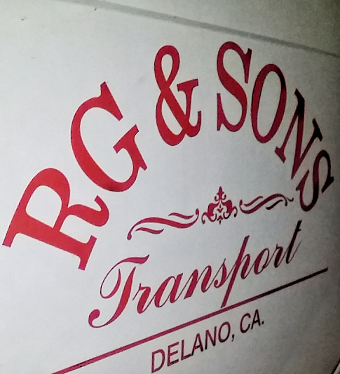 RG & Sons Transport | 2145 Princeton St, Delano, CA 93215, USA | Phone: (661) 619-9681