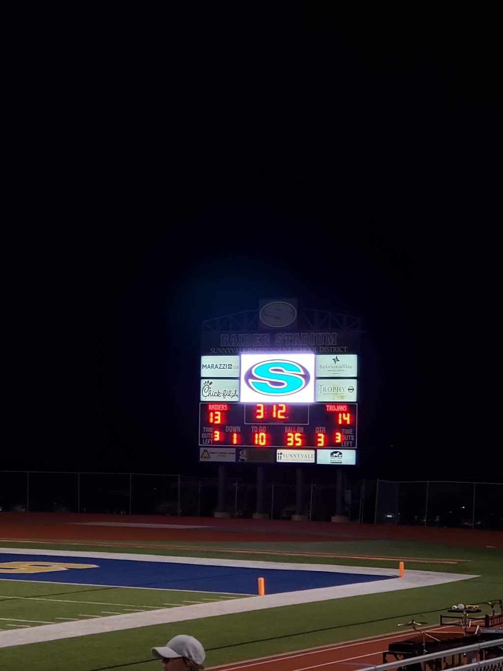 Raider Stadium | 222 Collins Rd, Sunnyvale, TX 75182, USA | Phone: (972) 203-4600