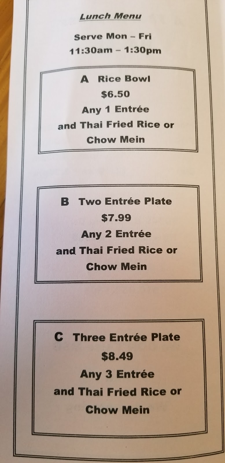 A Thai Express | 39945 Balentine Dr, Newark, CA 94560 | Phone: (510) 659-1303