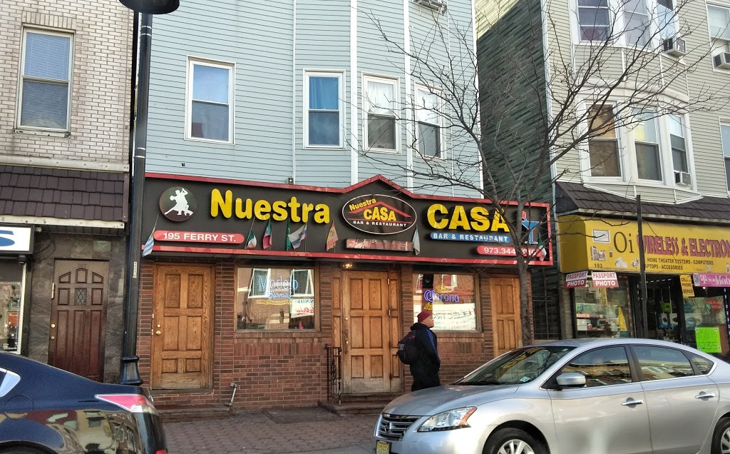 Nuestra Casa Bar & Restaurant | 195 Ferry St, Newark, NJ 07105, USA | Phone: (973) 344-7016