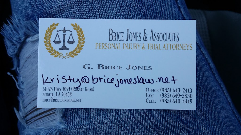 Brice Jones & Associates Llc | 61025 LA-1091, Slidell, LA 70458 | Phone: (985) 643-2413