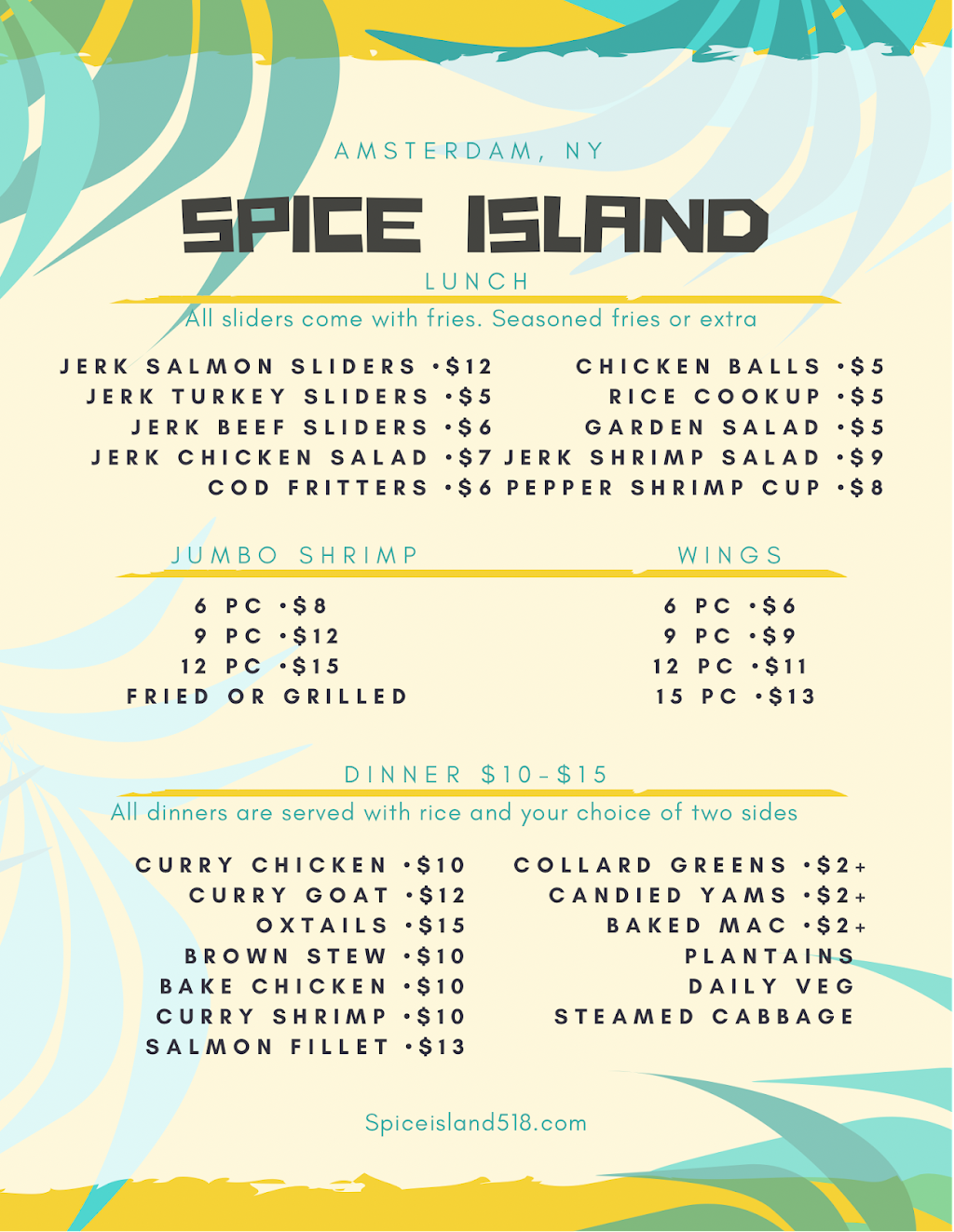 Spice Island | Jackson St, Amsterdam, NY 12010, USA | Phone: (518) 268-2525