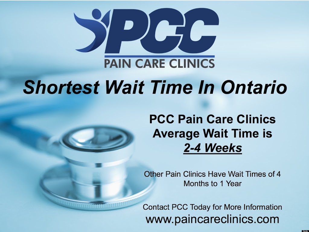 PCC Pain Care Clinics Windsor | 2464 Howard Ave #106, Windsor, ON N8X 3V6, Canada | Phone: (226) 782-7246