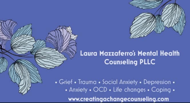 Laura Mazzaferro Mental Health Counseling PLLC | 2483 Arthur Kill Rd, Staten Island, NY 10309, USA | Phone: (347) 508-1965