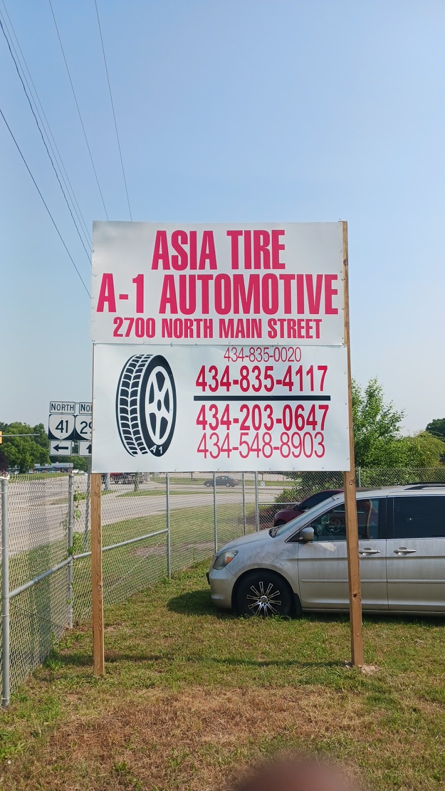 Asias Tire Service | 2700 N Main St, Danville, VA 24540, USA | Phone: (434) 835-0020