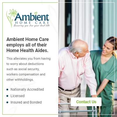 Ambient Home Care | 121 Chambers Brg Rd, Brick Township, NJ 08723, United States | Phone: (732) 477-2221