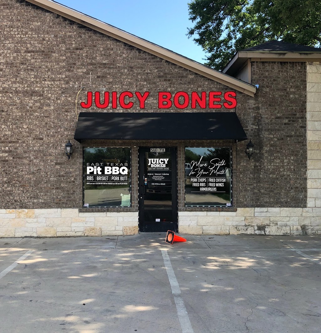 Juicy Bones Restaurant | 2506 Ovilla Rd, Red Oak, TX 75154, USA | Phone: (469) 594-1177