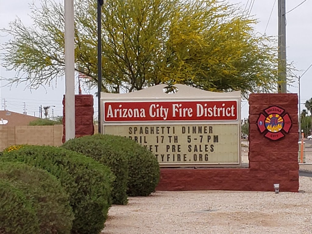Arizona City Fire District | 14022 Sunland Gin Rd, Arizona City, AZ 85123, USA | Phone: (520) 466-5542