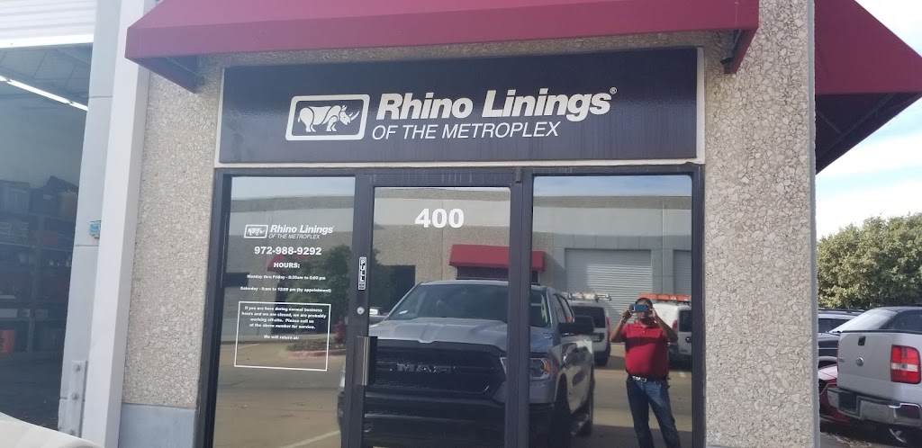 Rhino Linings of The Metroplex | 1000 Post & Paddock St #400, Grand Prairie, TX 75050, USA | Phone: (972) 988-9292