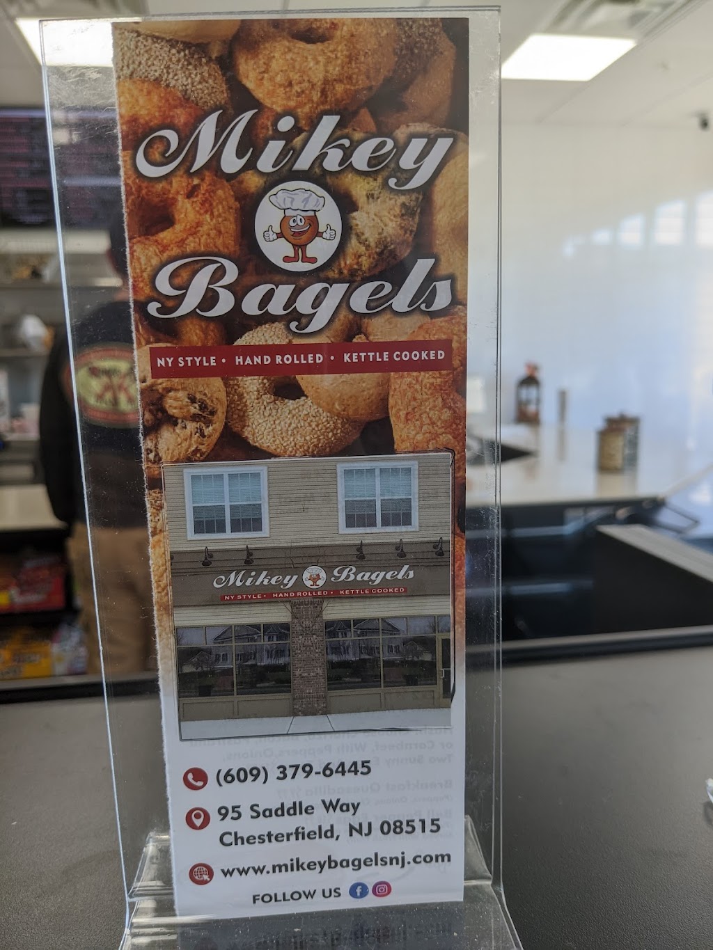 Mikey Bagels | 95 Saddle Way, Chesterfield Township, NJ 08515, USA | Phone: (609) 379-6445