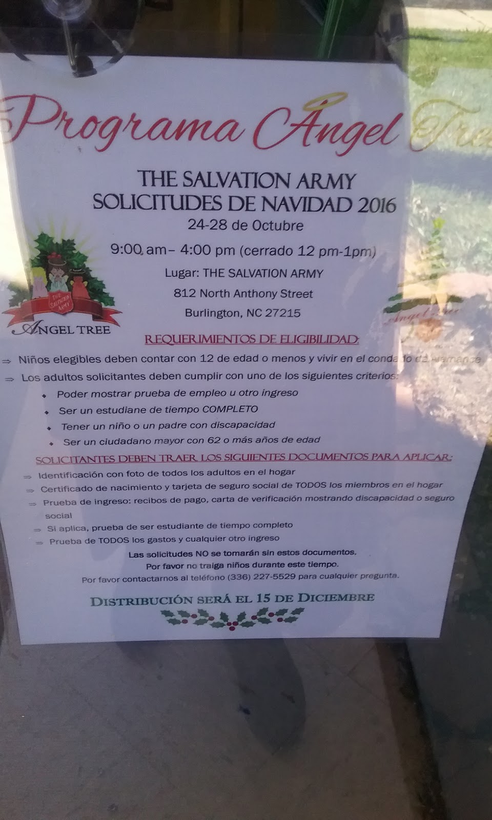 The Salvation Army of Alamance County | 812 N Anthony St, Burlington, NC 27217, USA | Phone: (336) 227-5529