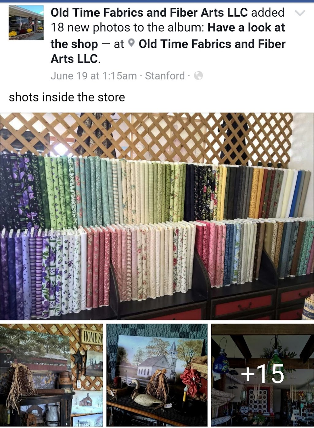 Old time fabrics and fiber arts | 4045 Hwy 2141, Stanford, KY 40484, USA | Phone: (606) 346-0917