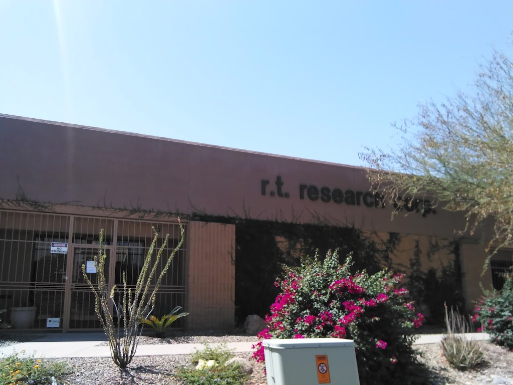 R. T. Research Corp. | 2107 E 5th St, Tempe, AZ 85281 | Phone: (480) 894-0812