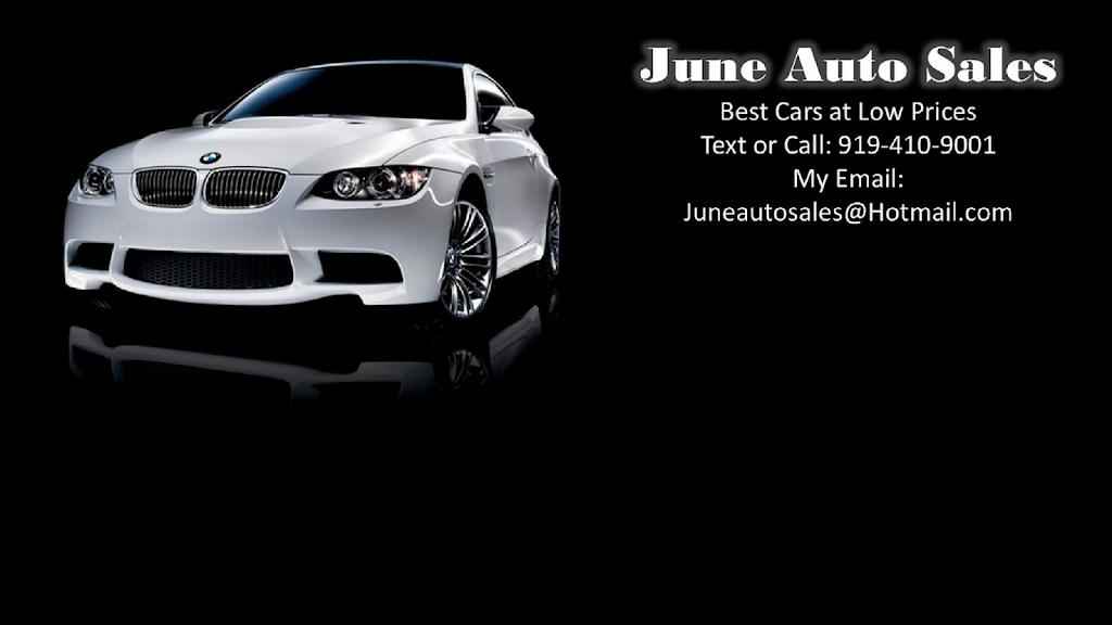 June Auto Sales | 116 S Durham Ave, Creedmoor, NC 27522, USA | Phone: (919) 529-1529