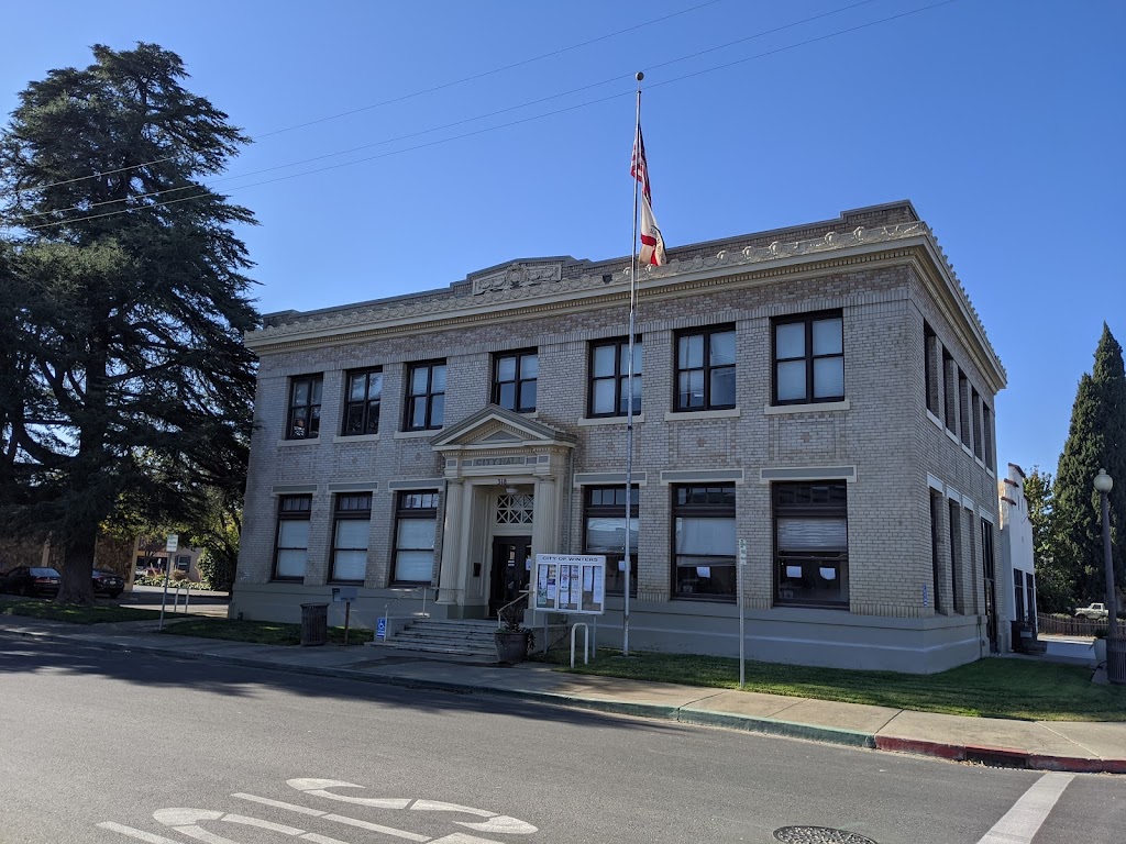 Winters City Hall | 318 1st St, Winters, CA 95694, USA | Phone: (530) 795-4233