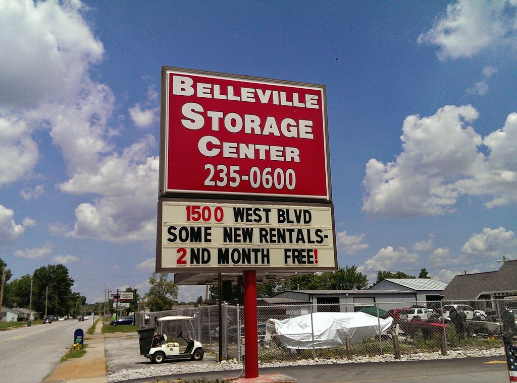 Belleville Storage Center | 1500 West Blvd, Belleville, IL 62221, USA | Phone: (618) 235-0600