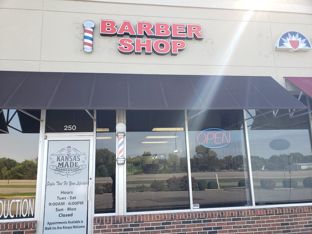 Kansas Made Barbershop | 250 W Greenway St, Derby, KS 67037, USA | Phone: (316) 882-7490