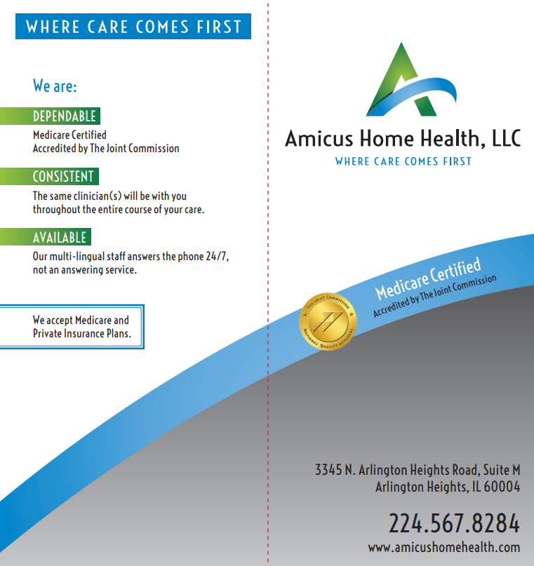 Amicus Home Health, LLC | 3345 N Arlington Heights Rd M, Arlington Heights, IL 60004, USA | Phone: (224) 567-8284