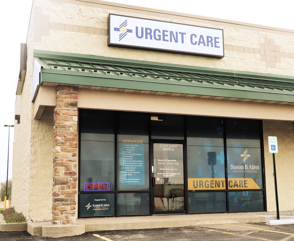 SBA Urgent Care Clinic | 2710 W Central Ave STE A, El Dorado, KS 67042, USA | Phone: (316) 452-5860