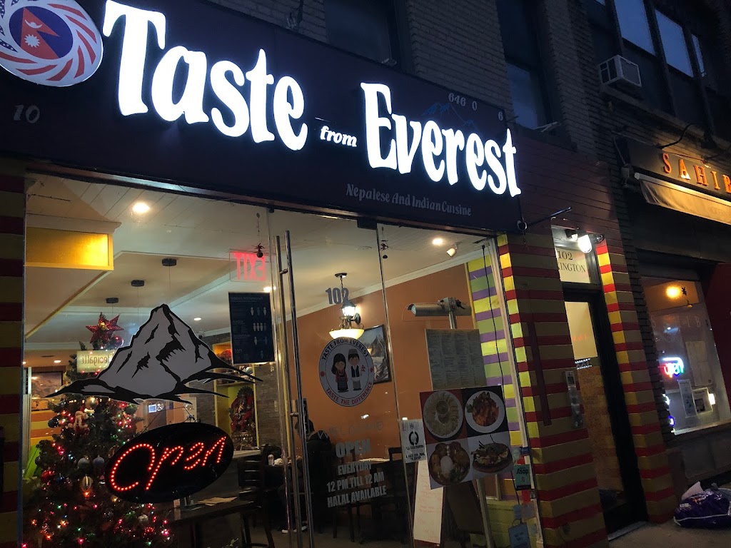 Taste From Everest | 102 Lexington Avenue Between 27 &, E 28th St, Manhattan, NY 10016 | Phone: (646) 609-3006