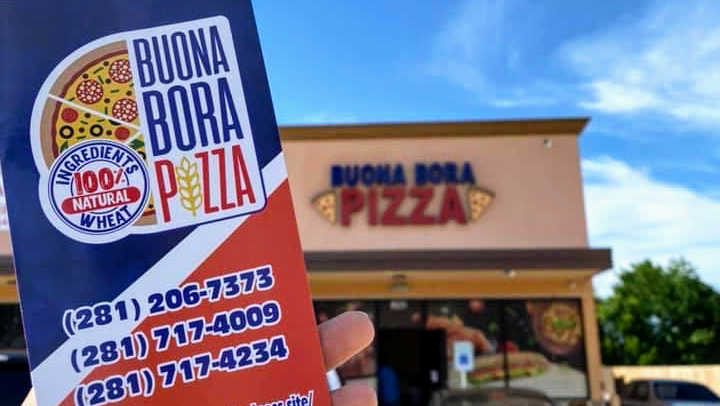 Buona Bora Pizza | 3700 Barker Cypress Rd Suite 1000, Houston, TX 77084, USA | Phone: (281) 206-7373