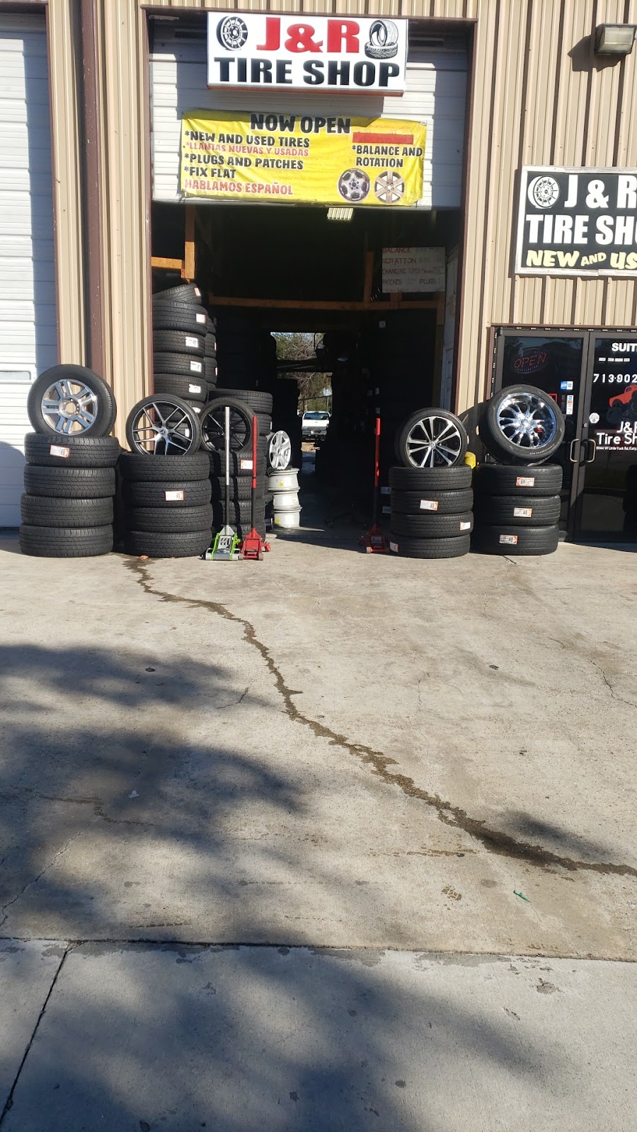 J&R New & Used Tire shop | 19144 W Little York Rd, Katy, TX 77449 | Phone: (713) 902-2954