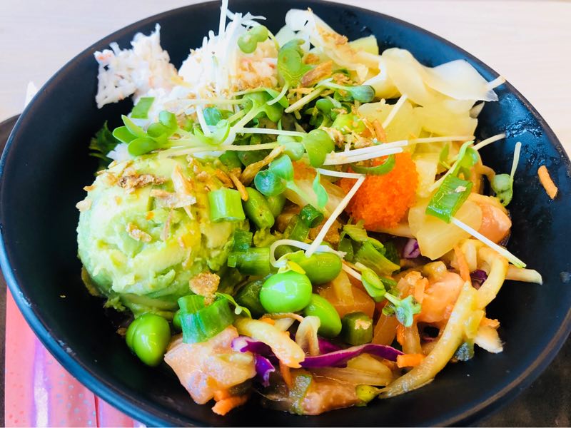 Poki Cat - Poke and Salad | 420 N Main St Ste 110, Corona, CA 92880 | Phone: (951) 268-7568